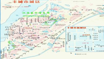 丰城市人口2017_丰城市地图