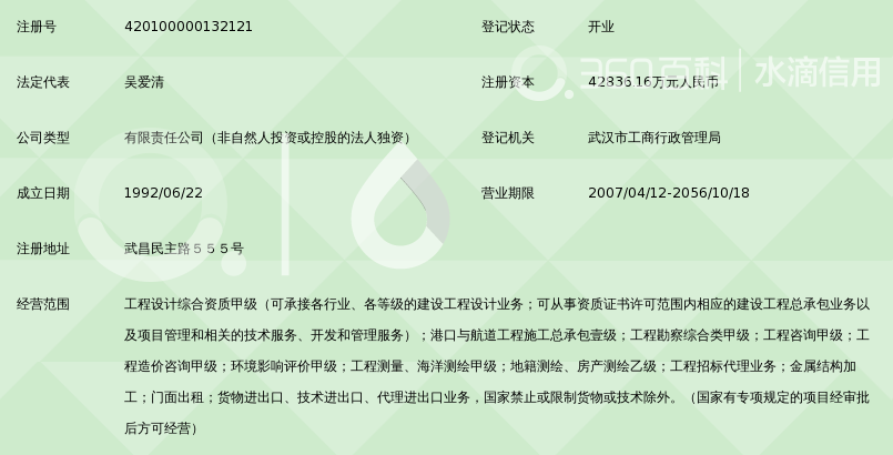 中交第二航务工程勘察设计院有限公司_360百