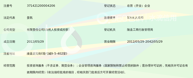 陵县亿兴投资咨询有限公司_360百科