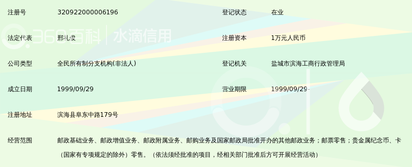 中国邮政集团公司江苏省滨海县集邮门市部_3