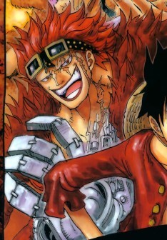 海贼王 恶魔果实:超人系——磁铁果实 生于:南海 外号:"船长"基德 所