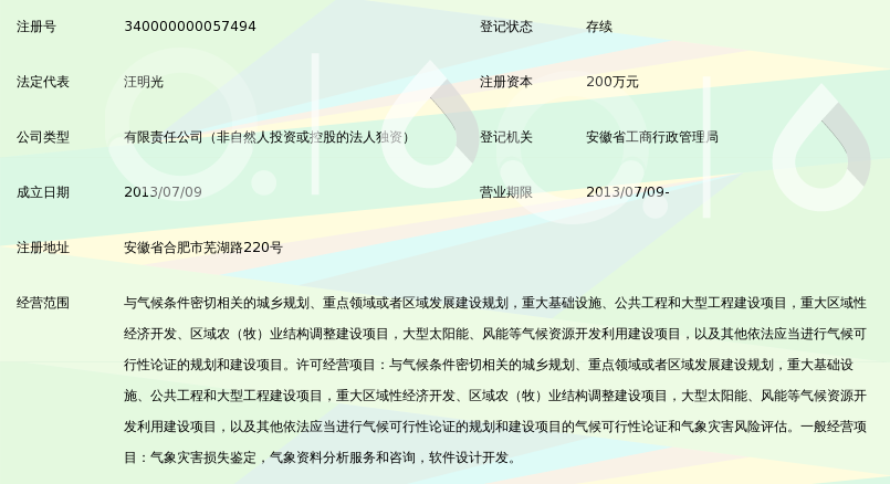 安徽华云气象灾害风险评估中心_360百科