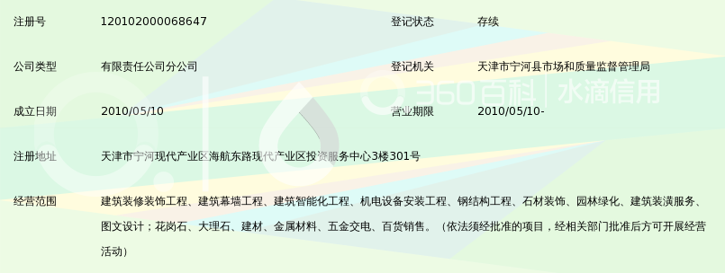 金博(上海)建工集团有限公司天津分公司_360百