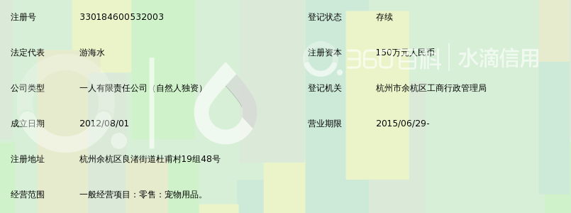 杭州亿宠宠物用品有限公司_360百科