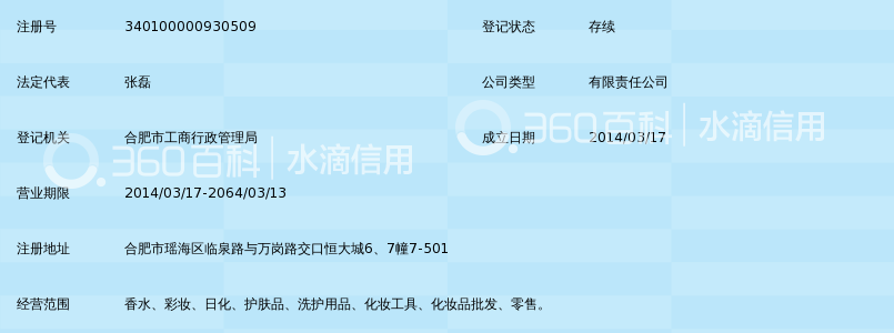 合肥恒博化妆品有限公司_360百科