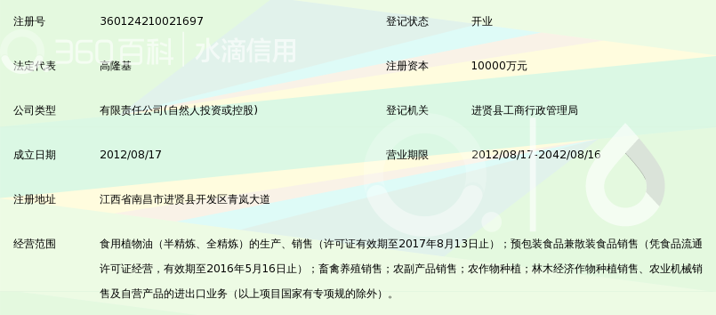 江西省高正生物科技集团有限公司_360百科