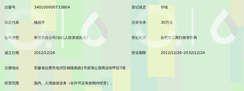 合肥宏兴假期旅行社有限公司_360百科