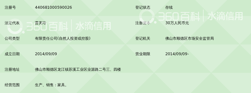 佛山市金懋源家具有限公司_360百科