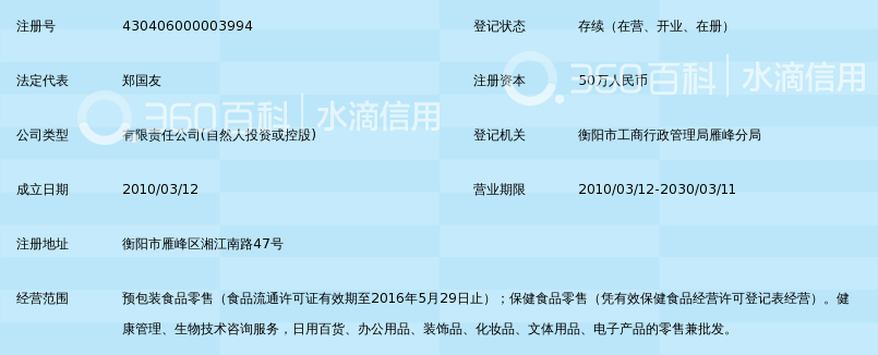 衡阳正京元健康管理有限公司_360百科