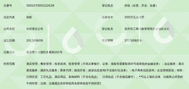 重庆中悦酒店管理有限公司_360百科