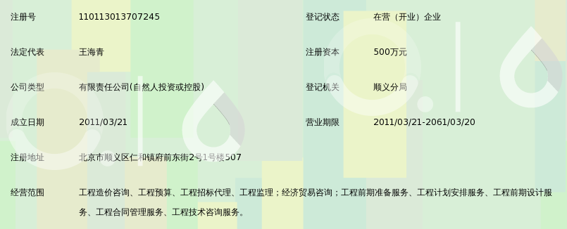 北京数圣工程造价咨询有限公司_360百科