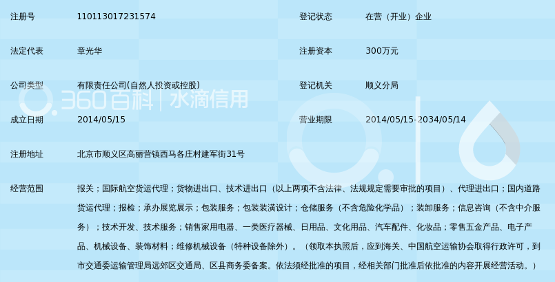 北京天地众行国际贸易有限公司_360百科