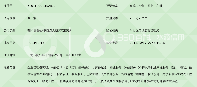 上海亿程企业管理有限公司_360百科