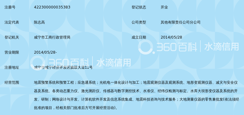 武汉地震科学仪器研究院有限公司技术工程中心