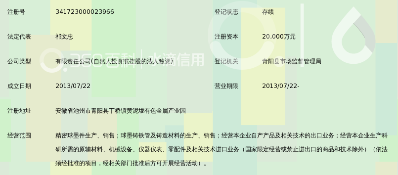 安徽泫氏铸造有限责任公司_360百科