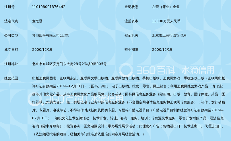 中文在线数字出版集团股份有限公司_360百科