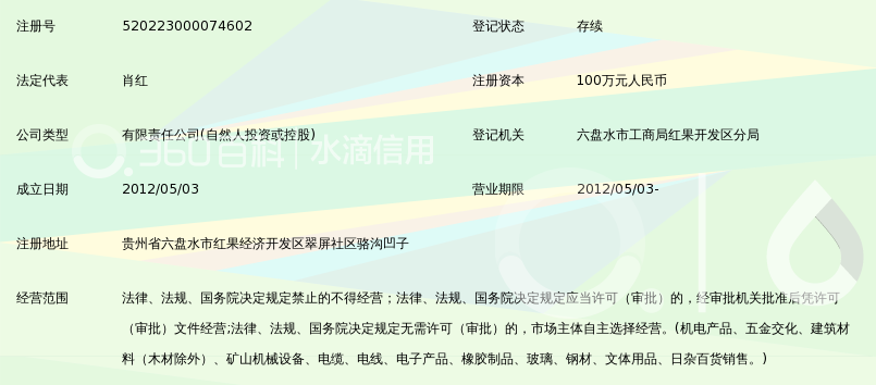 六盘水市红果经济开发区圣晖贸易有限公司_3