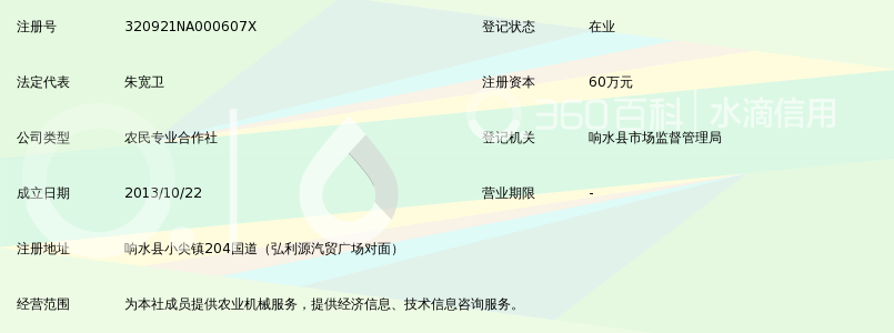 响水县汇源农机专业合作社_360百科