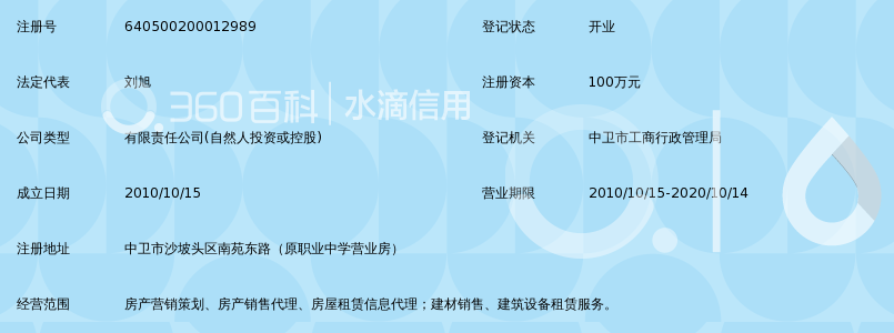 中卫市新世家房产营销策划有限公司_360百科