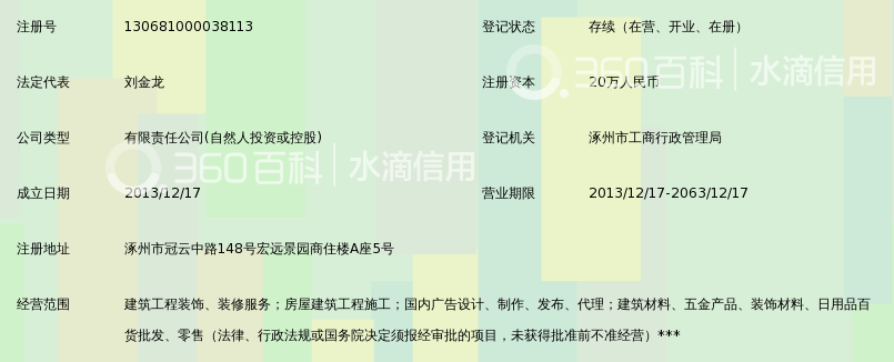 涿州市新风尚装饰工程有限责任公司_360百科