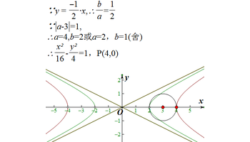 双曲线的标准方程 在双曲线上x^