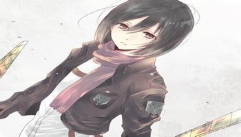 ミカサアッカーマン三笠·阿克曼 英文名:mikasa ackerman cv:石川