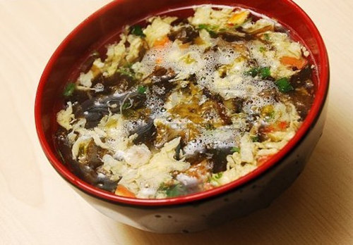 虾皮紫菜蛋花汤